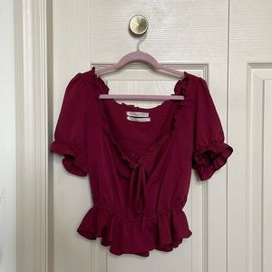 Urban Outfitters Frill Top